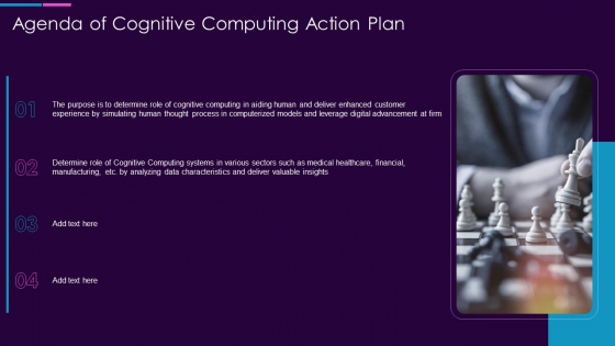 Cognitive Computing Action Plan Agenda Of Cognitive Computing Action Plan Ppt Outline Slide Portrait PDF
