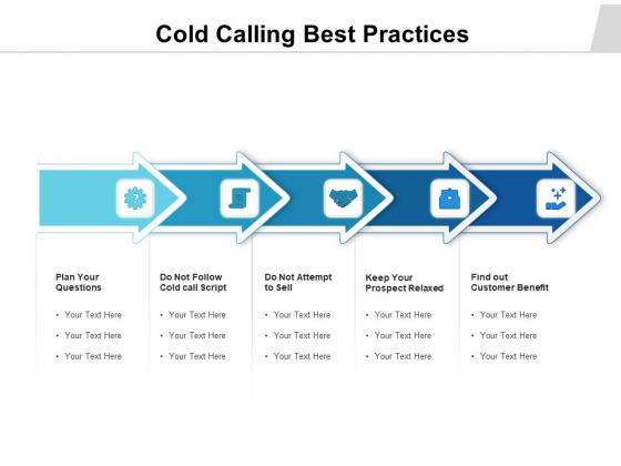 Cold Calling Best Practices Ppt PowerPoint Presentation Model Elements PDF