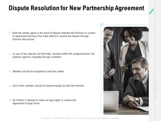 Collaboration Agreement Dispute Resolution For New Partnership Agreement Ppt Professional Templates PDF Collaboration Agreement Dispute Resolution For New Partnership Agreement Ppt Professional Templates PDF