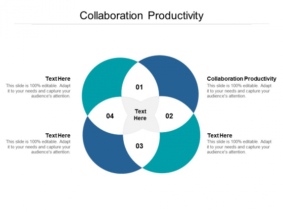 Collaboration Productivity Ppt PowerPoint Presentation Portfolio Templates Cpb