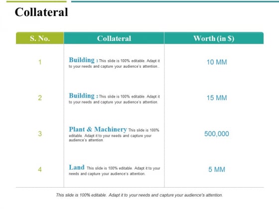 Collateral Ppt PowerPoint Presentation Samples Collateral Ppt PowerPoint Presentation Samples
