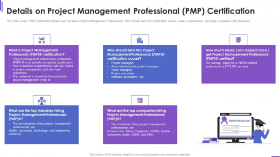 Collection Of Information Technology Certifications Details On Project Management Graphics PDF Collection Of Information Technology Certifications Details On Project Management Graphics PDF