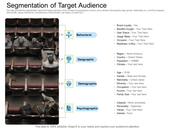 Collective Equity Funding Pitch Deck Segmentation Of Target Audience Pictures PDF
