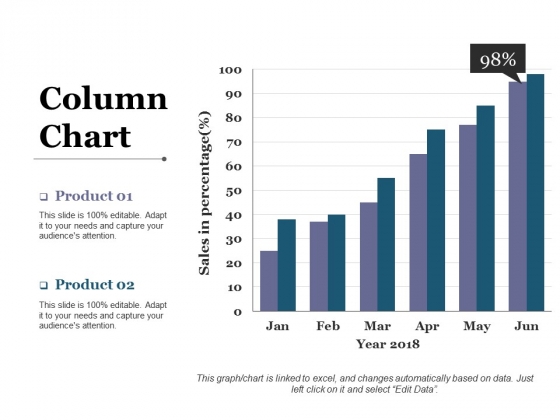 Column Chart Icon