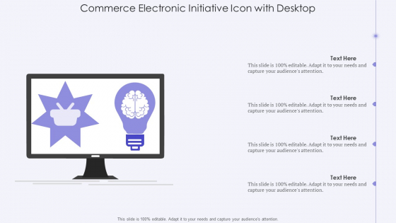 Commerce Electronic Initiative Icon With Desktop Demonstration PDF Commerce Electronic Initiative Icon With Desktop Demonstration PDF