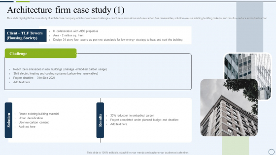 Commercial And Urban Architect Business Profile Architecture Firm Case Study Topics PDF Commercial And Urban Architect Business Profile Architecture Firm Case Study Topics PDF