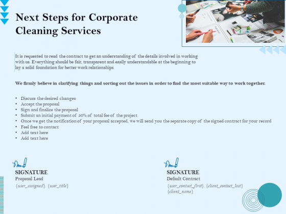 Commercial Cleaning Services Next Steps For Corporate Cleaning Services Microsoft PDF Commercial Cleaning Services Next Steps For Corporate Cleaning Services Microsoft PDF