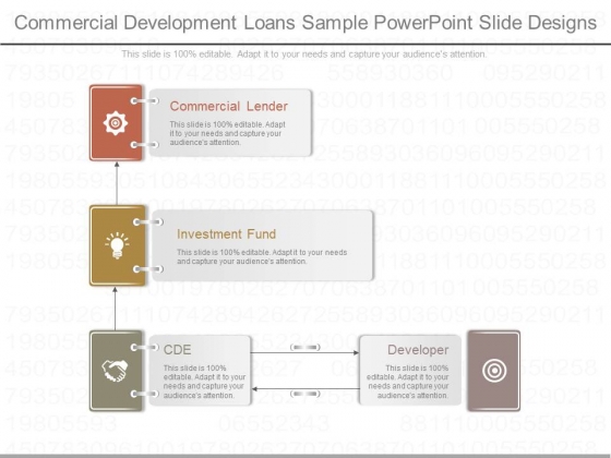 Commercial Development Loans Sample Powerpoint Slide Designs