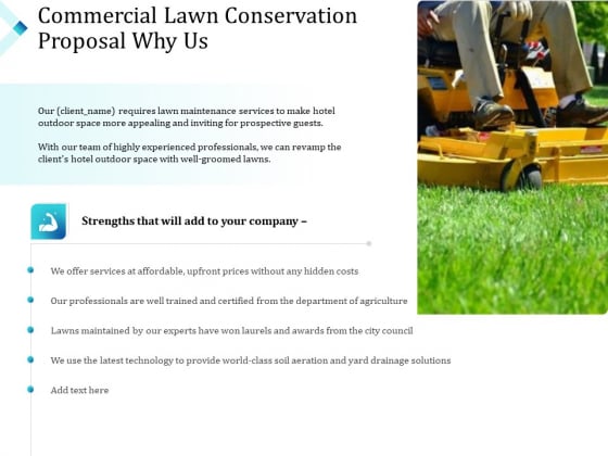 Commercial Lawn Conservation Proposal Why Us Ppt File Graphics Example PDF Commercial Lawn Conservation Proposal Why Us Ppt File Graphics Example PDF
