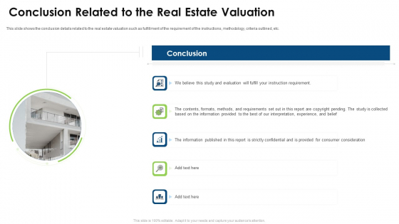 Commercial Property Evaluation Techniques Conclusion Related To The Real Estate Valuation Brochure PDF