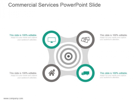 Commercial Services Powerpoint Slide Commercial Services Powerpoint Slide