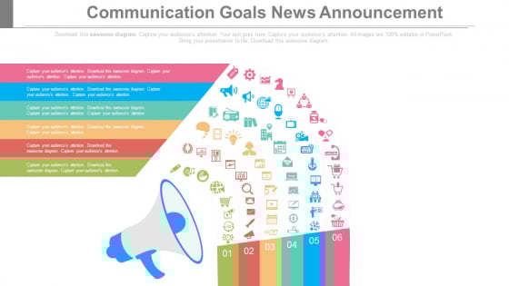 Communication Goals News Announcement Ppt Slides Communication Goals News Announcement Ppt Slides