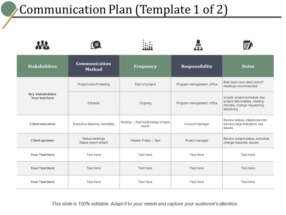 Communication Plan Frequency Ppt PowerPoint Presentation Infographic Template Structure Communication Plan Frequency Ppt PowerPoint Presentation Infographic Template Structure
