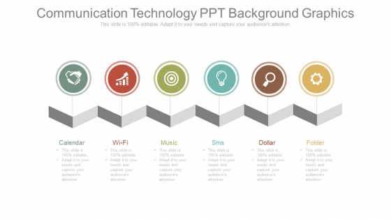 Communication Technology Ppt Background Graphics