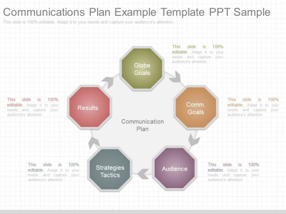 communications plan example template ppt sample powerpoint templates