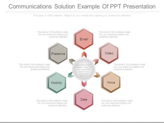 Communications Solution Example Of Ppt Presentation Communications Solution Example Of Ppt Presentation