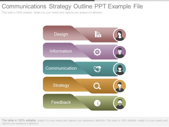Communications Strategy Outline Ppt Example File