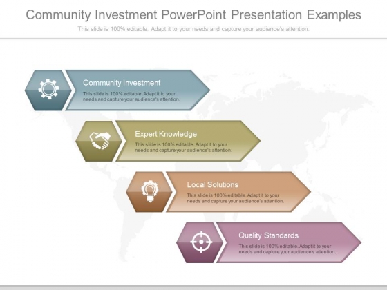 Community Investment Powerpoint Presentation Examples