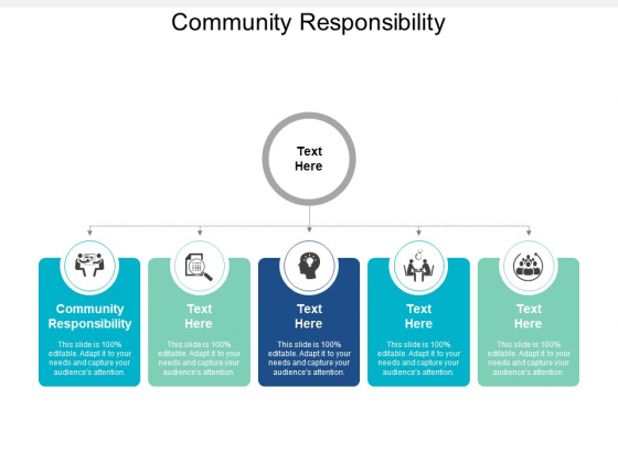 Community Responsibility Ppt PowerPoint Presentation Summary Clipart Cpb
