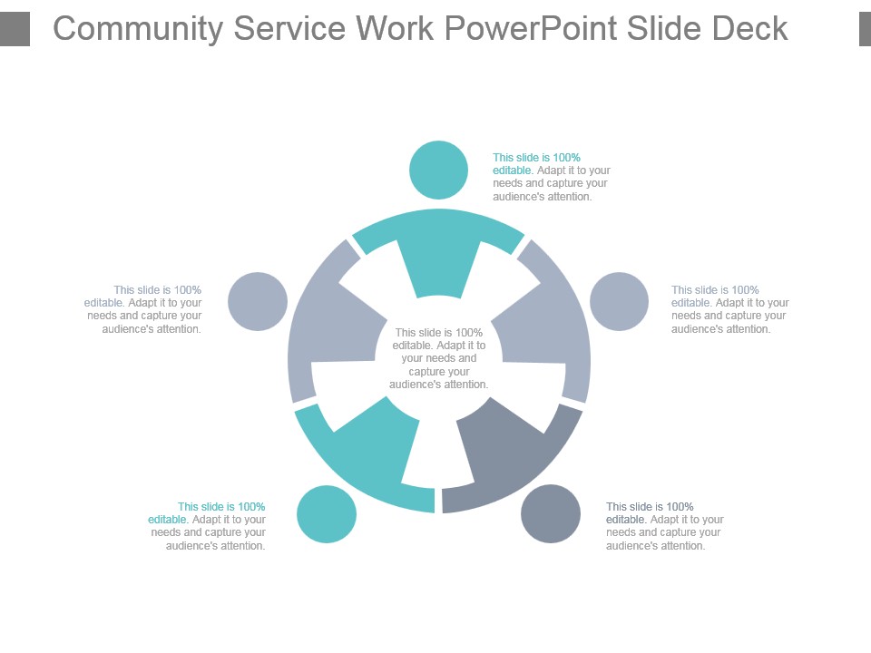 Community Service Work Powerpoint Slide Deck