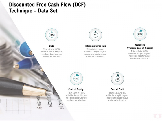 Company Amalgamation Discounted Free Cash Flow DCF Technique Data Set Ppt Icon Portrait PDF Company Amalgamation Discounted Free Cash Flow DCF Technique Data Set Ppt Icon Portrait PDF
