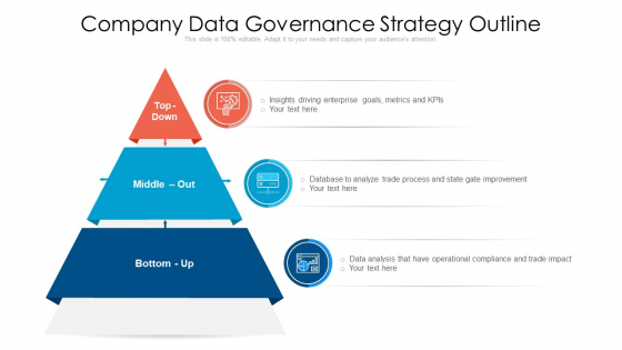 Company Data Governance Strategy Outline Ppt Infographic Template Vector PDF Company Data Governance Strategy Outline Ppt Infographic Template Vector PDF