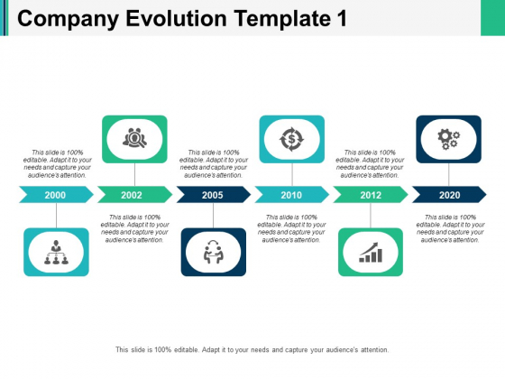 Company Evolution Ppt PowerPoint Presentation Summary Slide Download