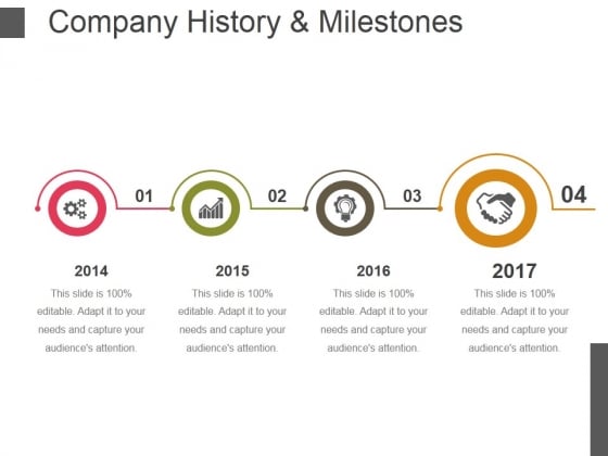 company history and milestones template 3 ppt powerpoint presentation slides structure powerpoint templates