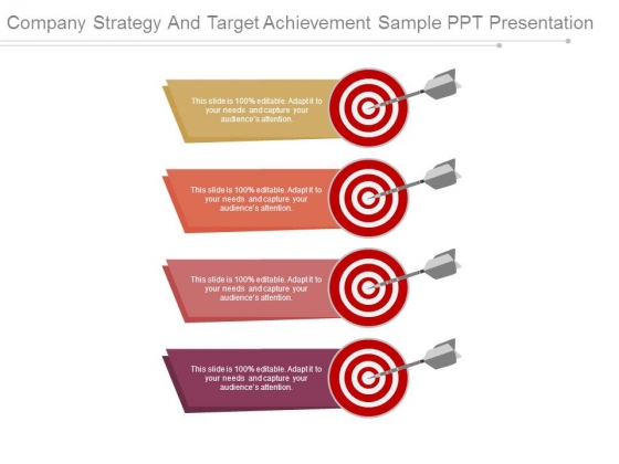 Company Strategy And Target Achievement Sample Ppt Presentation Company Strategy And Target Achievement Sample Ppt Presentation