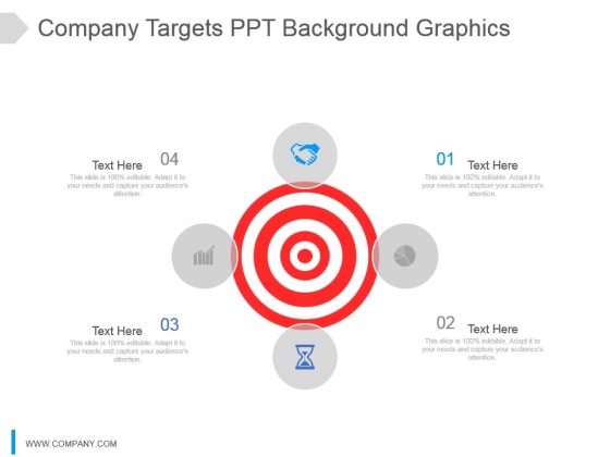 Company Targets Ppt Background Graphics Company Targets Ppt Background Graphics