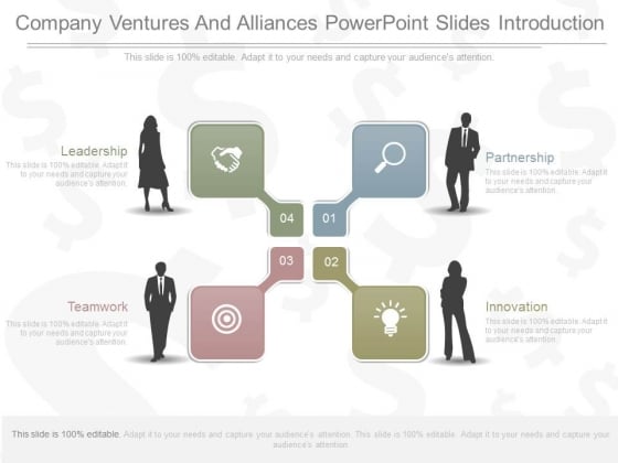 Company Ventures And Alliances Powerpoint Slides Introduction Company Ventures And Alliances Powerpoint Slides Introduction