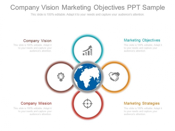 Company Vision Marketing Objectives Ppt Sample Company Vision Marketing Objectives Ppt Sample