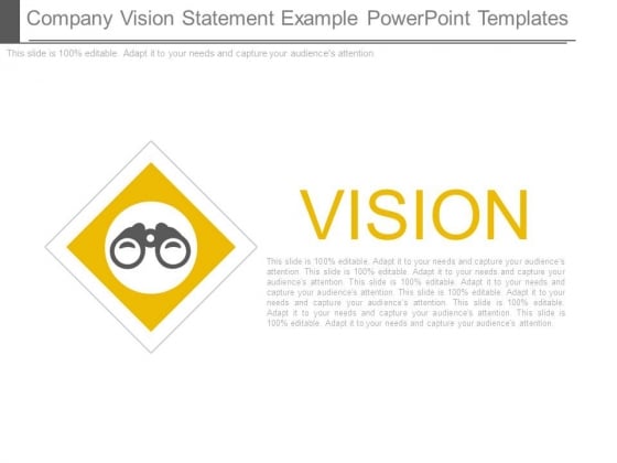 Company Vision Statement Example Powerpoint Templates Company Vision Statement Example Powerpoint Templates