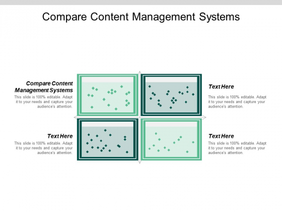 Compare Content Management Systems Ppt PowerPoint Presentation Layouts Design Inspiration Cpb