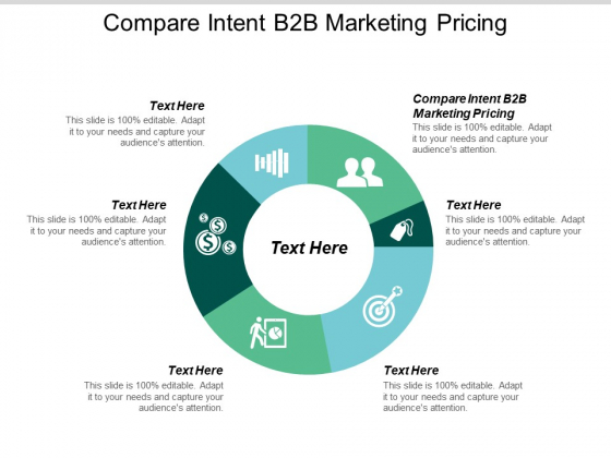 Compare Intent B2B Marketing Pricing Ppt PowerPoint Presentation Diagram Graph Charts Cpb