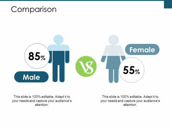 Comparison Male Female Ppt PowerPoint Presentation Infographics Examples Comparison Male Female Ppt PowerPoint Presentation Infographics Examples