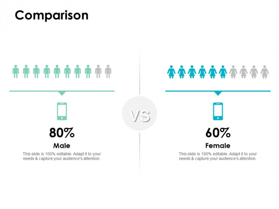 Comparison Male Female Ppt PowerPoint Presentation Outline Example Topics Comparison Male Female Ppt PowerPoint Presentation Outline Example Topics