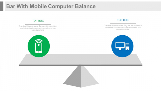 Comparison Of Mobile And Computer PowerPoint Slides