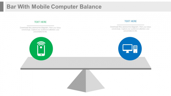 Comparison Of Mobile And Computer PowerPoint Slides Comparison Of Mobile And Computer PowerPoint Slides