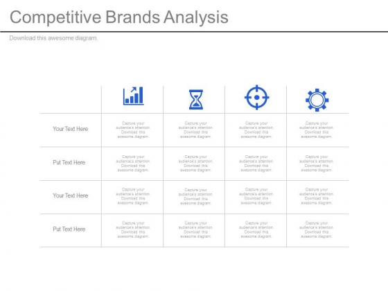 Competitive Brands Analysis Ppt Slides Competitive Brands Analysis Ppt Slides