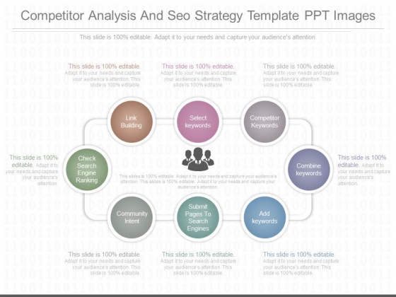 Competitor Analysis And Seo Strategy Template Ppt Images