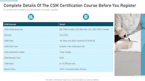 Complete Details Of The CSM Certification Course Before You Register Portrait PDF Complete Details Of The CSM Certification Course Before You Register Portrait PDF