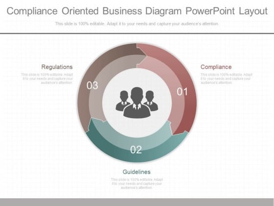 Compliance oriented Business Diagram Powerpoint Layout Compliance oriented Business Diagram Powerpoint Layout