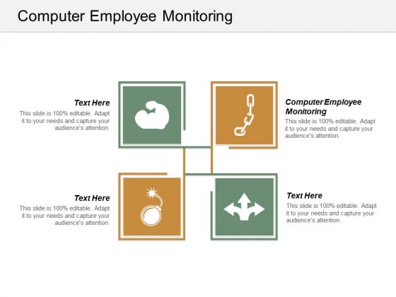 Computer Employee Monitoring Ppt Powerpoint Presentation Icon Master Slide Cpb