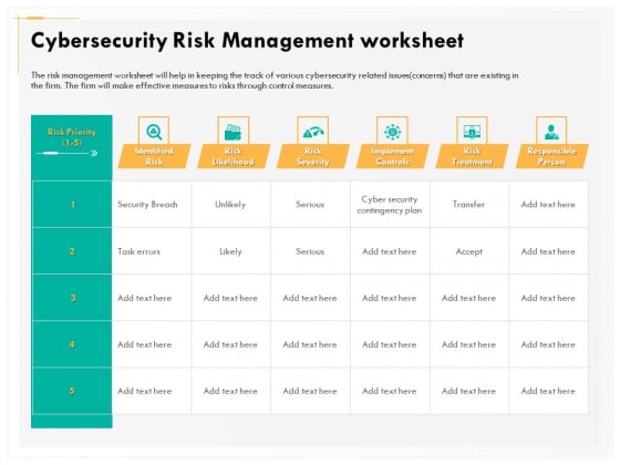 Computer Security Incident Handling Cybersecurity Risk Management Worksheet Ideas PDF Computer Security Incident Handling Cybersecurity Risk Management Worksheet Ideas PDF