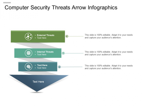 Computer Security Threats Arrow Infographics Ppt PowerPoint Presentation Gallery Background PDF Computer Security Threats Arrow Infographics Ppt PowerPoint Presentation Gallery Background PDF