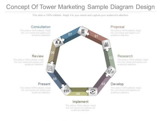 Concept Of Tower Marketing Sample Diagram Design