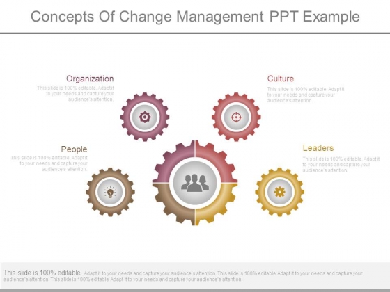 Concepts Of Change Management Ppt Example