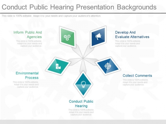 Conduct Public Hearing Presentation Backgrounds Conduct Public Hearing Presentation Backgrounds