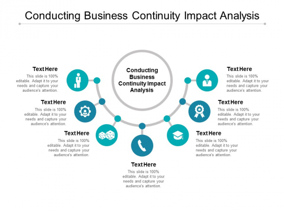 Conducting Business Continuity Impact Analysis Ppt PowerPoint Presentation Diagram Lists Cpb
